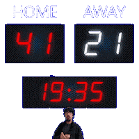 21 Away Sticker