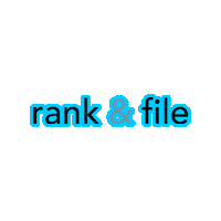 GCMRanknFile marshall gcm rank and file rankfile Sticker