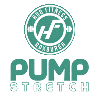 Pump Stretch Sticker by HubFitnessRoxburgh