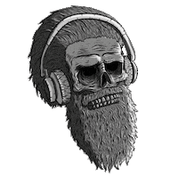 OneBit music musica headphones audifonos Sticker