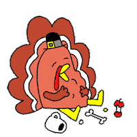 Sleepy Dinner Sticker by Originals