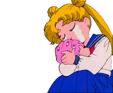 Sad Sailor Moon Sticker