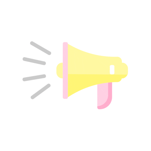 Megaphone Sticker
