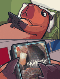 Cappys nft swipe fat capybara GIF