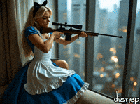Sexy Alice In Wonderland GIF