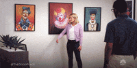 kristen bell art GIF by The Good Place