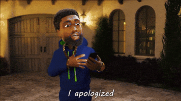 I Apologized He Accepted