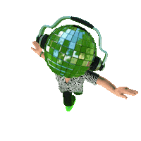 Falling Sticker