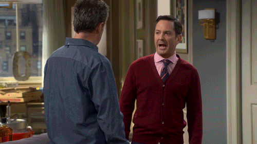 the odd couple kick GIF by CBS