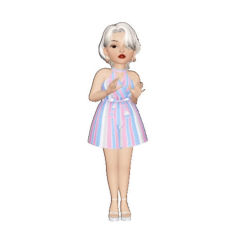 Girl Sticker