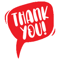 Text Thank You Sticker