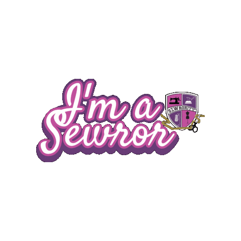 Sewist Sew Sticker by Sewrority Wear