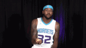 basketball wink GIF by Charlotte Hornets