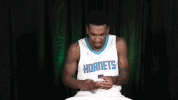 basketball wink GIF by Charlotte Hornets