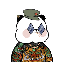 Angry Bear Sticker by Kanpai Pandas