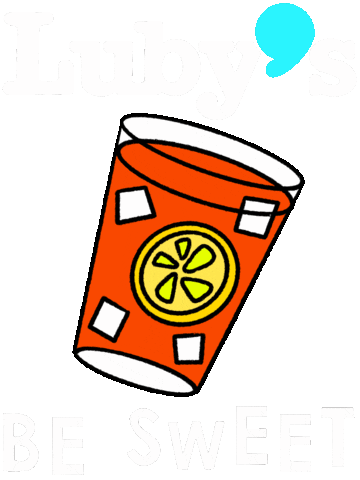 Iced Tea Sticker by LubysTexas