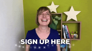 Wunderstars point here pointing finger GIF