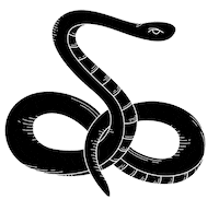 Snake Sca Sticker by Soap Cult Australia
