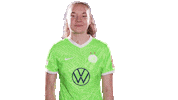 Check This Out Look Here Sticker by VfL Wolfsburg