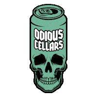 Odious Sticker by MDD-OdiousCellars
