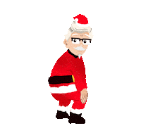 KFCLatinAmericaCaribbean dance meme santa navidad Sticker