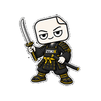 Martial Arts Japan Sticker by ZTIKIX