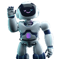 jasperai hello marketing wave robot Sticker