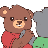 Friends Sticker by BEARISH