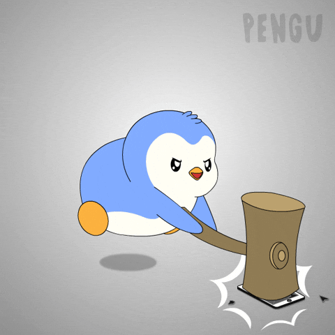 Angry Social Media GIF by Pudgy Penguins