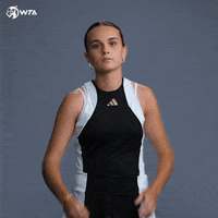 Happy Tennis GIF by WTA