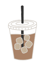 Caffeine Icedcoffee Sticker by My Equestrian Style