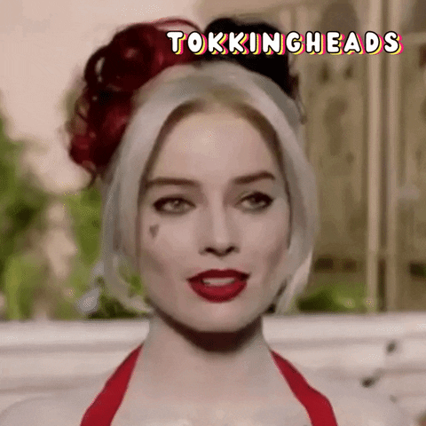Harley Quinn Love GIF by Tokkingheads
