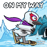 Coming On My Way Sticker by VeeFriends
