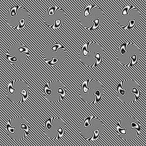 moire GIF by Myrto Amorgianou - Ruins Digitales