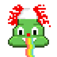 Art Shitting Sticker by Poopies.io