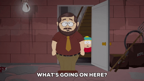 confused eric cartman GIF by South Park 