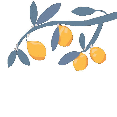 SweetiepaperShoppe giphyupload leaves lemonade lemons Sticker