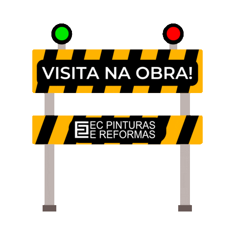 Obra Construcao Sticker by EC PINTURAS E REFORMAS