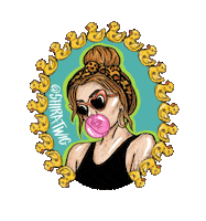 Bubble Gum Drawing Sticker by Max bahman - MAX164