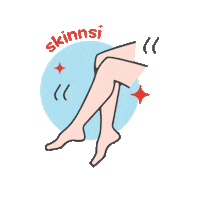 Athome Laser Hair Removal Sticker by skinnsi official
