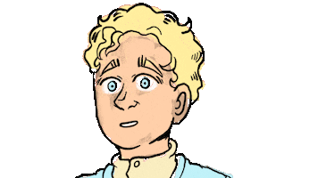 Cursed Image Looking Sticker