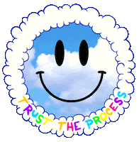 Happy Art Sticker by Richie Brown