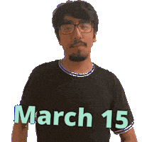 March 15 Sticker