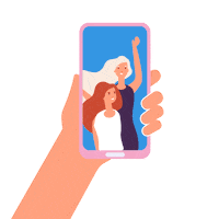 molped selfie bff bestfriend kız Sticker