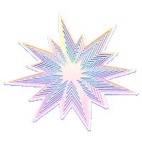Shooting Star Space Sticker