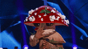 Waves Mushroom GIF by The Masked Singer