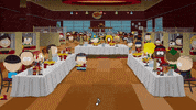 eric cartman restaurant GIF by South Park 