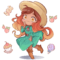 Girl Cooking Sticker
