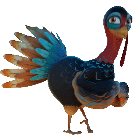 Happy Thanksgiving Day Sticker by Shonduras