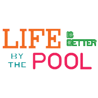 life pool Sticker by Boston Lane